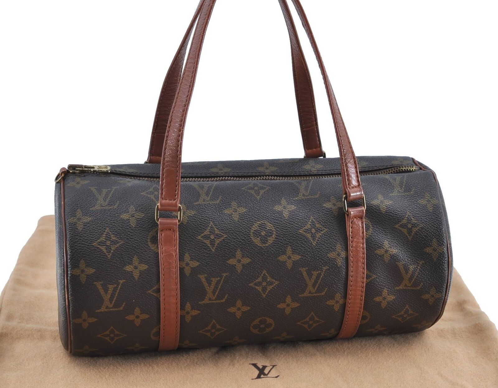 Authentic LOUIS VUITTON Monogram Papillon 30 Hand Bag Old Model LV H3439