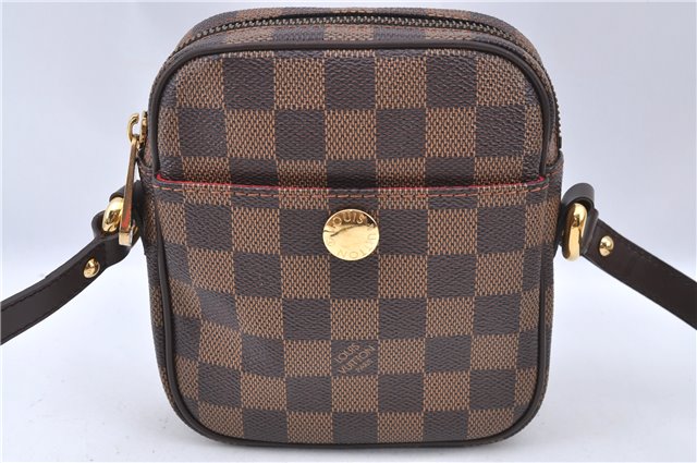 Authentic Louis Vuitton Damier Rift Shoulder Cross Body Bag N60009 LV H3456