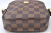 Authentic Louis Vuitton Damier Rift Shoulder Cross Body Bag N60009 LV H3456
