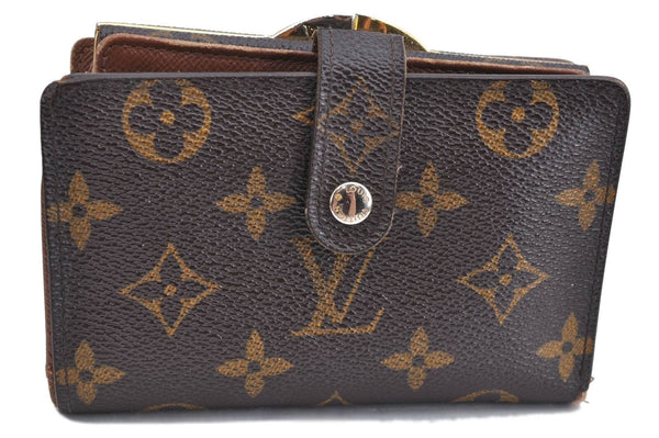 Auth LOUIS VUITTON Monogram Portefeuille Viennois Purse Wallet M61674 LV H3550