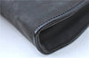 Authentic Ferragamo Leather Shoulder Cross Body Bag Purse Black H3580