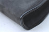 Authentic Ferragamo Leather Shoulder Cross Body Bag Purse Black H3580