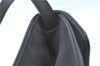 Authentic Ferragamo Leather Shoulder Cross Body Bag Purse Black H3580