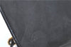 Authentic Ferragamo Leather Shoulder Cross Body Bag Purse Black H3580