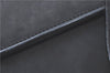 Authentic Ferragamo Leather Shoulder Cross Body Bag Purse Black H3580