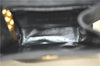 Authentic Ferragamo Leather Shoulder Cross Body Bag Purse Black H3580