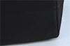 Authentic BURBERRY Nylon Leather Travel Bag Black H3591