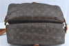 Authentic Louis Vuitton Monogram Saumur 35 Shoulder Cross Bag M42254 LV H3765