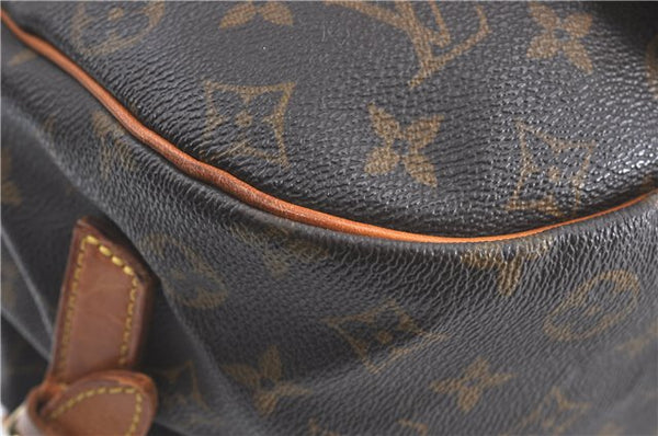 Authentic Louis Vuitton Monogram Saumur 35 Shoulder Cross Bag M42254 LV H3765