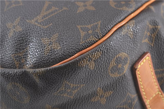 Authentic Louis Vuitton Monogram Saumur 35 Shoulder Cross Bag M42254 LV H3765