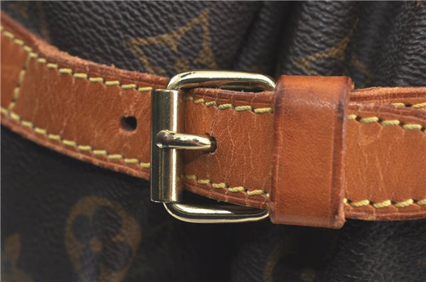 Authentic Louis Vuitton Monogram Saumur 35 Shoulder Cross Bag M42254 LV H3765