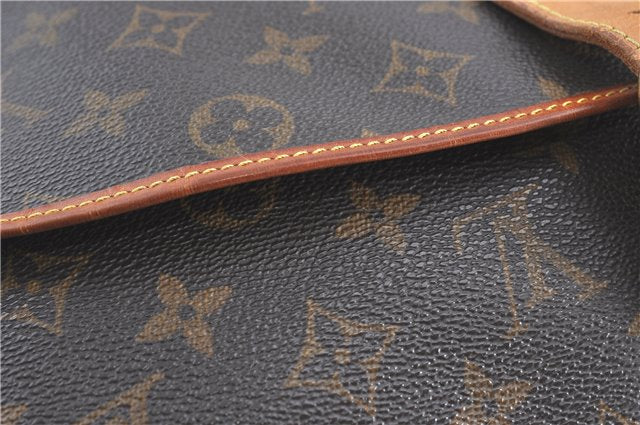 Authentic Louis Vuitton Monogram Saumur 35 Shoulder Cross Bag M42254 LV H3765