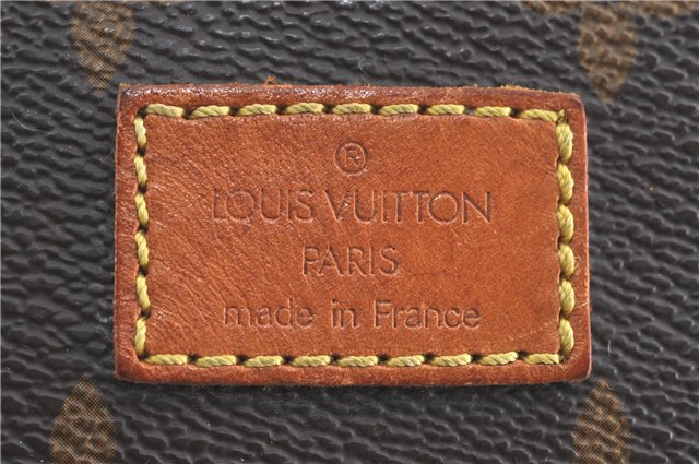 Authentic Louis Vuitton Monogram Saumur 35 Shoulder Cross Bag M42254 LV H3765