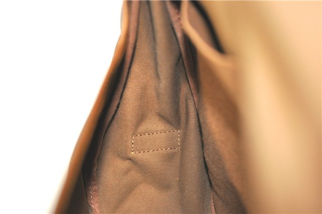 Authentic Louis Vuitton Monogram Saumur 35 Shoulder Cross Bag M42254 LV H3765