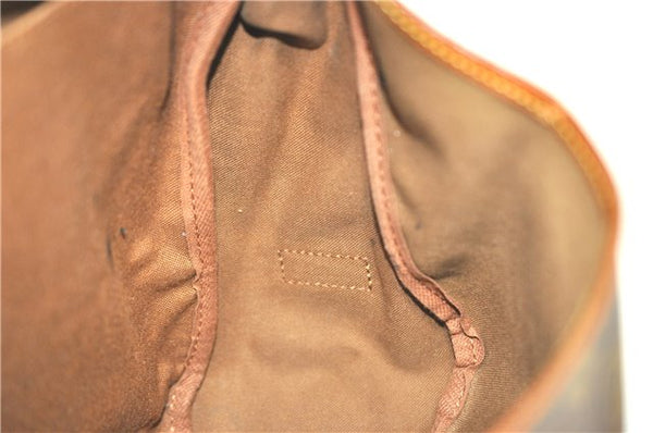 Authentic Louis Vuitton Monogram Saumur 35 Shoulder Cross Bag M42254 LV H3765