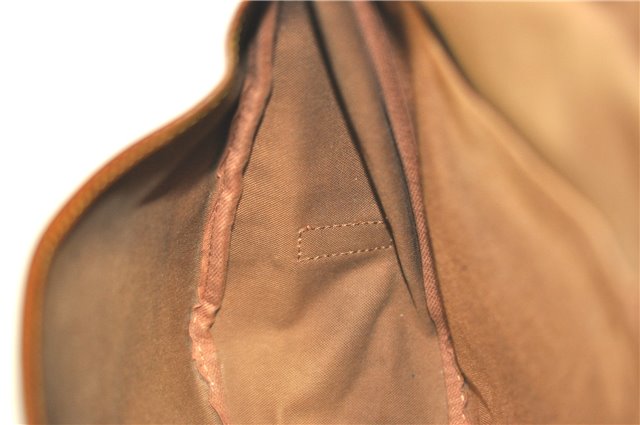 Authentic Louis Vuitton Monogram Saumur 35 Shoulder Cross Bag M42254 LV H3765