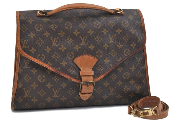 Auth LOUIS VUITTON Monogram Beverly 41 2Way Shoulder Hand Bag M51121 LV H3835