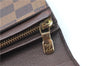 Auth Louis Vuitton Damier Porte Monnaie Billets Tresor Wallet N61730 LV H3958