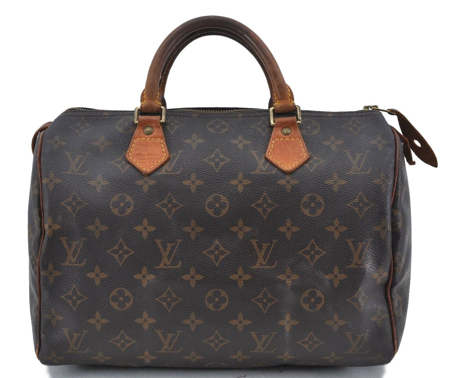 Authentic LOUIS VUITTON Monogram Speedy 30 Hand Bag M41526 LV H3964