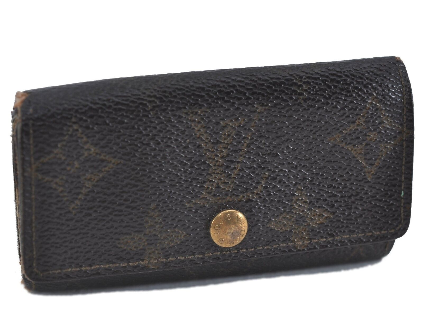 Authentic LOUIS VUITTON Monogram Multicles 4 Four Hooks Key Case M62631 LV H4031