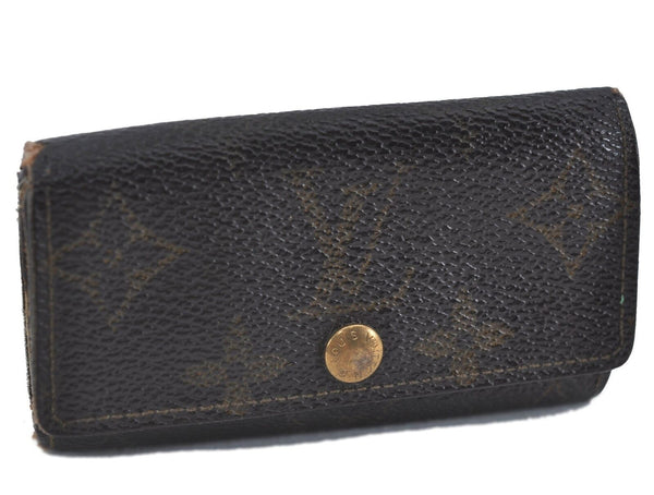 Authentic LOUIS VUITTON Monogram Multicles 4 Four Hooks Key Case M62631 LV H4031