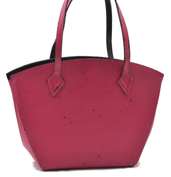 Authentic LOUIS VUITTON Epi Saint Jacques Hand Bag Pink M50044 Junk H4086