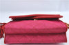 Authentic CHANEL Raffia Tassel Chain Shoulder Cross Body Bag Pink Box H4118