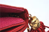 Authentic CHANEL Raffia Tassel Chain Shoulder Cross Body Bag Pink Box H4118