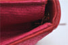 Authentic CHANEL Raffia Tassel Chain Shoulder Cross Body Bag Pink Box H4118