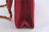 Authentic CHANEL Raffia Tassel Chain Shoulder Cross Body Bag Pink Box H4118