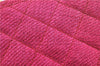 Authentic CHANEL Raffia Tassel Chain Shoulder Cross Body Bag Pink Box H4118