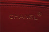 Authentic CHANEL Raffia Tassel Chain Shoulder Cross Body Bag Pink Box H4118