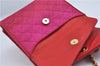 Authentic CHANEL Raffia Tassel Chain Shoulder Cross Body Bag Pink Box H4118