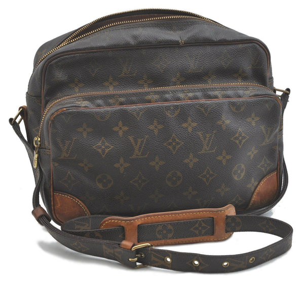 Authentic LOUIS VUITTON Monogram Nile Shoulder Cross Body Bag M45244 LV H4166