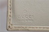 Authentic GUCCI Guccissima Abbey Bifold Wallet Purse Leather 154255 Ivory H4192