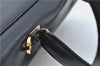Authentic Ferragamo Gancini Leather 2 Way Shoulder Hand Bag Purse Black H4334