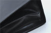 Authentic Ferragamo Gancini Leather 2 Way Shoulder Hand Bag Purse Black H4334