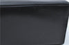 Authentic Ferragamo Gancini Leather 2 Way Shoulder Hand Bag Purse Black H4334
