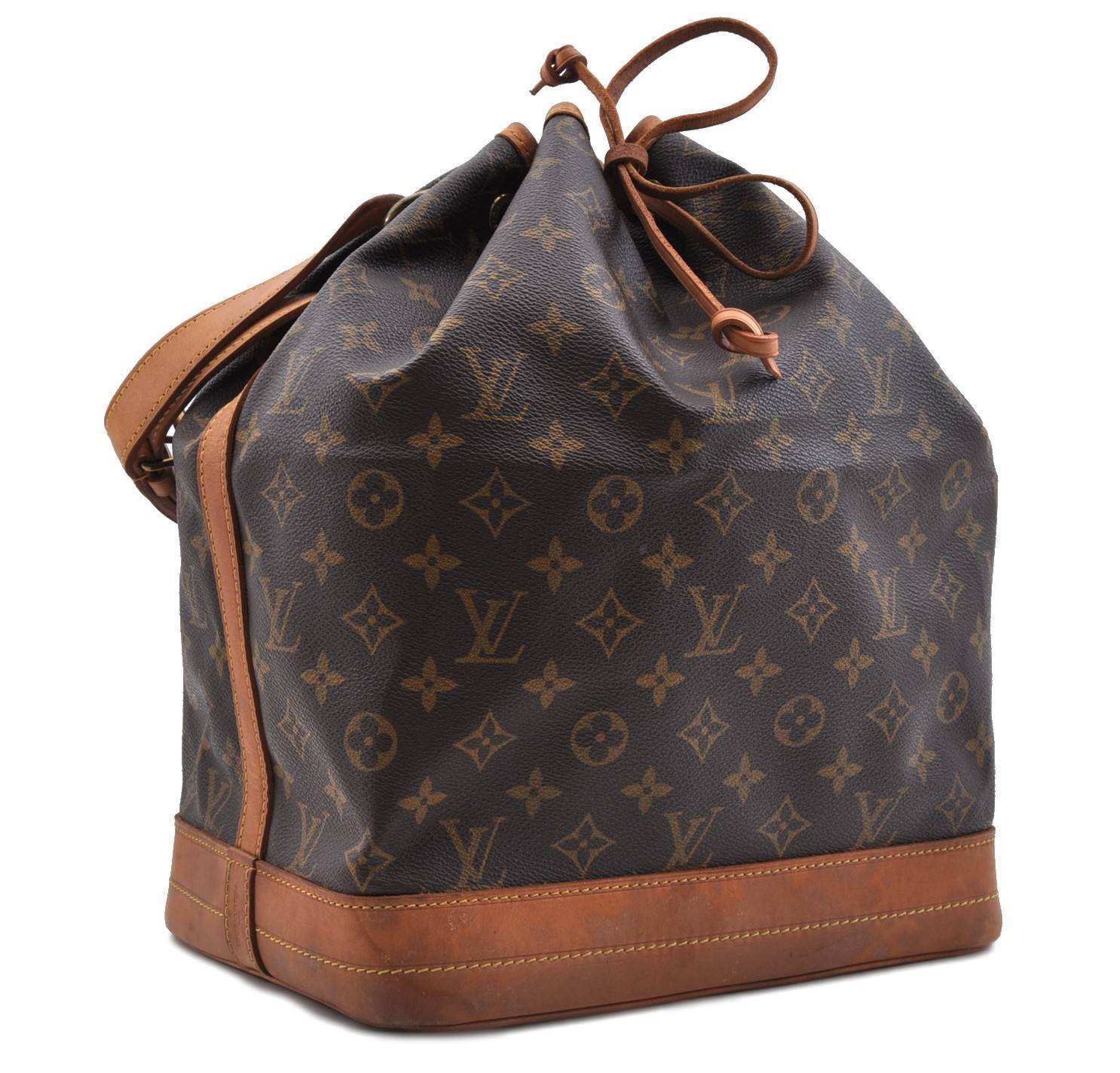 Authentic LOUIS VUITTON Monogram Noe Shoulder Bag M42224 LV H4366