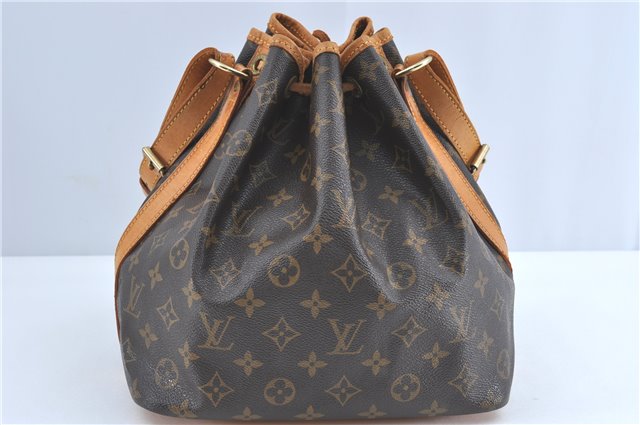 Authentic Louis Vuitton Monogram Petit Noe Shoulder Bag M42226 LV H4398
