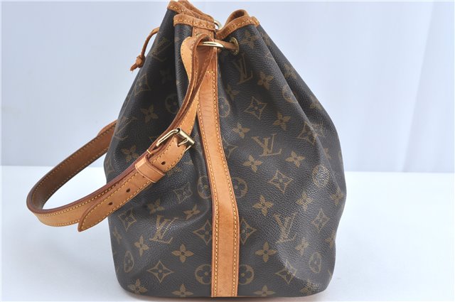 Authentic Louis Vuitton Monogram Petit Noe Shoulder Bag M42226 LV H4398