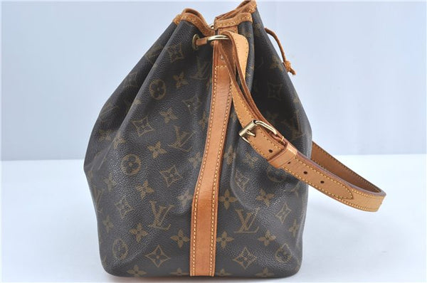 Authentic Louis Vuitton Monogram Petit Noe Shoulder Bag M42226 LV H4398