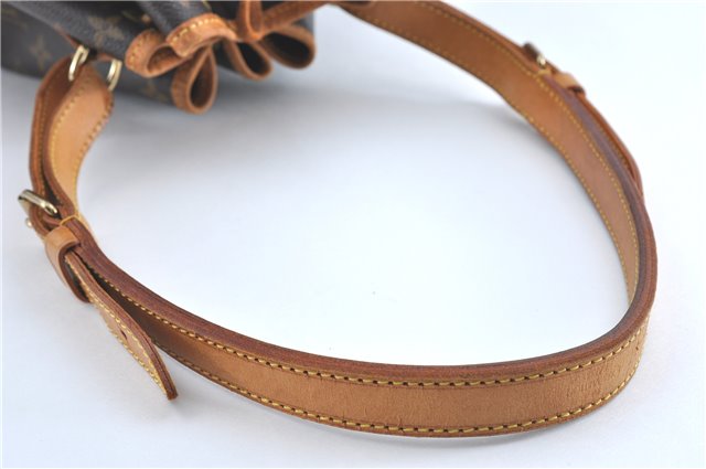 Authentic Louis Vuitton Monogram Petit Noe Shoulder Bag M42226 LV H4398
