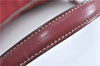 Authentic PRADA Nylon Tessuto Leather Hand Bag Pouch Purse BR1269 Red H4434