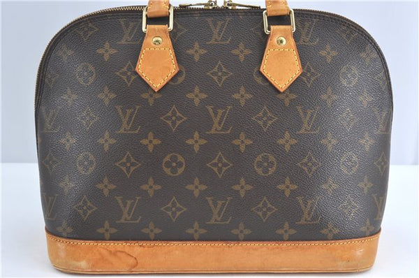 Authentic Louis Vuitton Monogram Alma Hand Bag M51130 LV H4679
