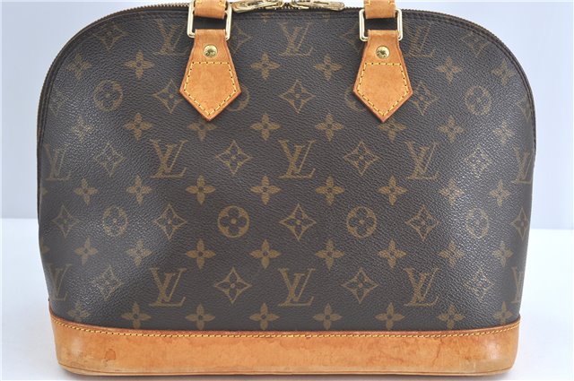 Authentic Louis Vuitton Monogram Alma Hand Bag M51130 LV H4679