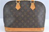 Authentic Louis Vuitton Monogram Alma Hand Bag M51130 LV H4679