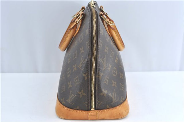 Authentic Louis Vuitton Monogram Alma Hand Bag M51130 LV H4679