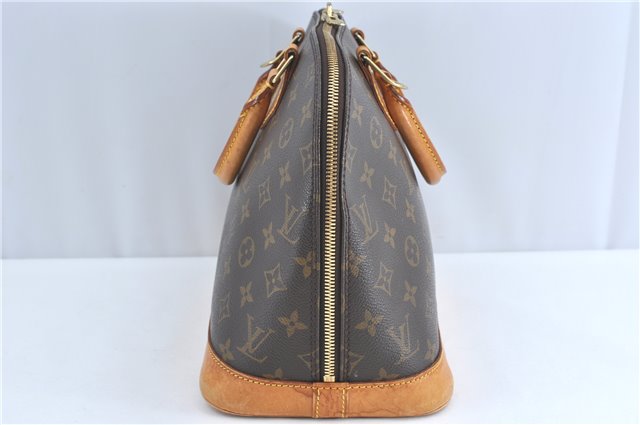 Authentic Louis Vuitton Monogram Alma Hand Bag M51130 LV H4679