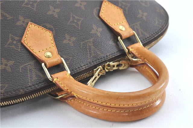 Authentic Louis Vuitton Monogram Alma Hand Bag M51130 LV H4679